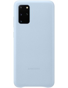 Samsung EF-VG985LLEGEU läderfodral äkta läder väska till Samsung Galaxy S20 Plus - Blå
