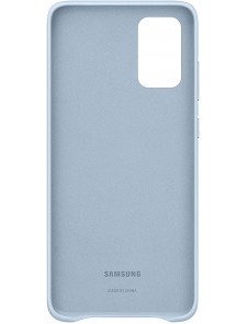 Samsung EF-VG985LLEGEU läderfodral äkta läder väska till Samsung Galaxy S20 Plus - Blå