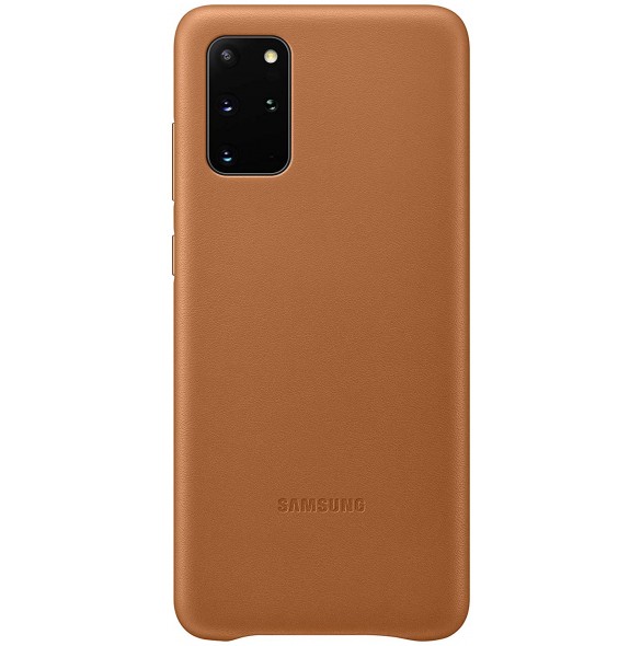 Samsung EF-VG985LAEGEU läderfodral äkta läder väska till Samsung Galaxy S20 Plus - Brun