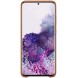 Samsung EF-VG985LAEGEU läderfodral äkta läder väska till Samsung Galaxy S20 Plus - Brun