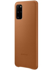 Samsung EF-VG985LAEGEU läderfodral äkta läder väska till Samsung Galaxy S20 Plus - Brun