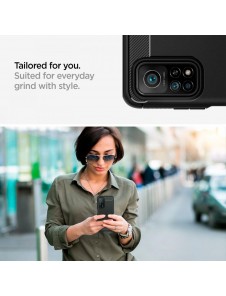 Spigen Rugged Armor Xiaomi 10T / MI 10T Pro - Matt svart