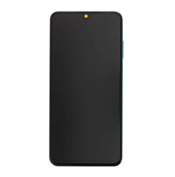 Huawei P30 Lite LCD-skärm + beröringsenhet + frontlucka - Blå (för 24MP-foto)