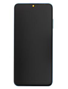 Huawei P30 Lite LCD-skärm + beröringsenhet + frontlucka - Blå (för 24MP-foto)