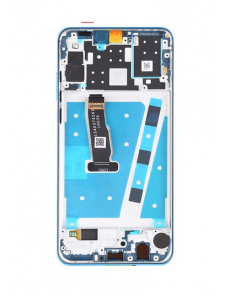 Huawei P30 Lite LCD-skärm + beröringsenhet + frontlucka - Blå (för 24MP-foto)