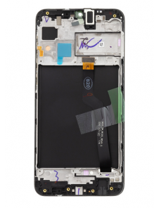 LCD-skärm + Touch-enhet Samsung Galaxy M10 - Svart (Service Pack)