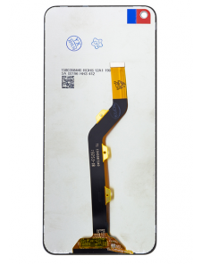 LCD-skärm + pekdon Motorola One Action - Svart