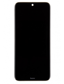 LCD-skärm + pekdon + frontlucka till Xiaomi Redmi Note 8T - Vit (Servicepaket)