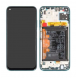 LCD-skärm + pekdon + frontskal Huawei P40 Lite - krossad grön