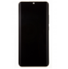 LCD-skärm + pekdon + frontlucka till Xiaomi Mi Note 10 Lite - Midnatt svart (Service Pack)