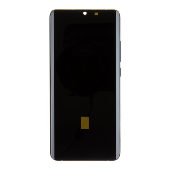 LCD-skärm + pekdon + frontlucka till Xiaomi Mi Note 10 Lite - Midnatt svart