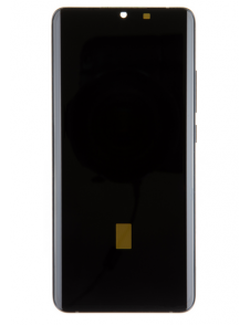 LCD-skärm + pekdon + frontlucka till Xiaomi Mi Note 10 Lite - Midnatt svart