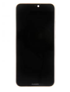 LCD-skärm + pekdon + framsida Huawei P20 Lite - Guld (servicepaket)