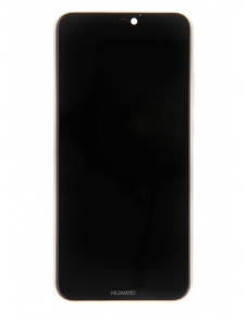 LCD-skärm + pekdon + framsida Huawei P20 Lite - Guld (servicepaket)