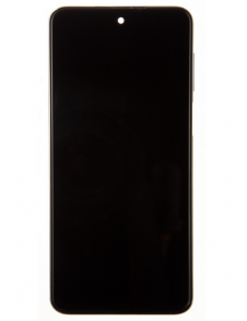 LCD-skärm + pekdon + frontlucka till Xiaomi Redmi Note 9S - Vit (Service Pack)