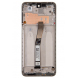 LCD-skärm + pekdon + frontlucka till Xiaomi Redmi Note 9S - Vit (Service Pack)