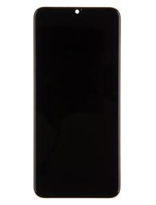 LCD-skärm + pekdon + frontlucka för Realme 6i (servicepaket)