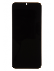 LCD-skärm + pekdon + frontlucka för Realme 6i (servicepaket)