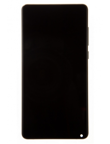 LCD-skärm + pekdon + frontlucka till Xiaomi Mi Mix 2S - Svart (servicepaket)