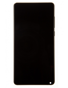 LCD-skärm + pekdon + frontlucka till Xiaomi Mi Mix 2S - Svart (servicepaket)