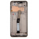 LCD-skärm + pekdon + frontlucka till Xiaomi Redmi Note 9 Pro - Vit (Service Pack)