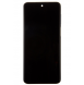 LCD-skärm + pekdon + frontlucka till Xiaomi Redmi Note 9 Pro - Svart (servicepaket)