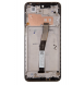 LCD-skärm + pekdon + frontlucka till Xiaomi Redmi Note 9 Pro - Svart (servicepaket)