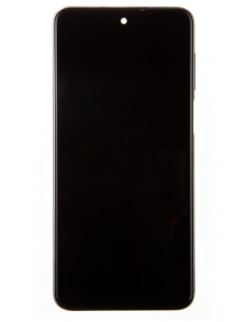 LCD-skärm + pekdon + frontlucka till Xiaomi Redmi Note 9S - Suddig (Service Pack)
