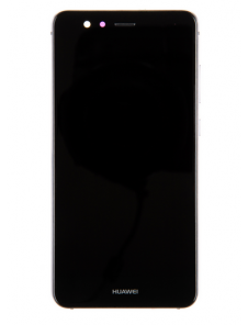 LCD-skärm + pekdon + frontlucka + batteri till Huawei P10 Lite - Svart