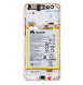 LCD-skärm + beröringsenhet + framsida + batteri Huawei P10 Lite - Guld