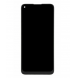 LCD-display + Touch Unit + Front Skal till Motorola G8 - Svart (Service Pack)