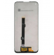 LCD-display + Touch Unit + Front Skal till Motorola G8 - Svart (Service Pack)