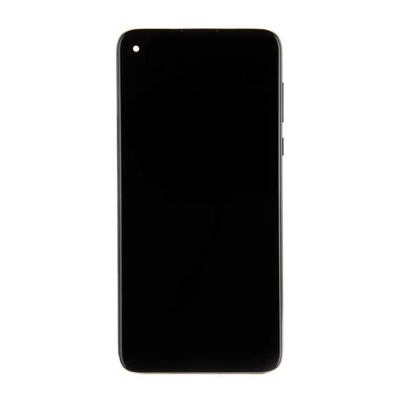 LCD-display + Touch Unit + Front Skal till Motorola G Pro - Svart (Service Pack)