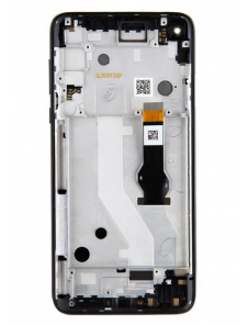 LCD-display + Touch Unit + Front Skal till Motorola G Pro - Svart (Service Pack)