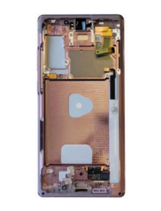 LCD-skärm + Touch Unit Samsung Galaxy Note 20 - Mystic brons (Service Pack)