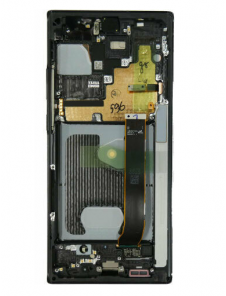 LCD-display + Touch Unit Samsung Galaxy Note 20 Ultra - Mystisk svart (Service Pack)