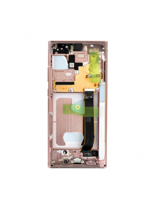 LCD-display + Touch Unit Samsung Galaxy Note 20 Ultra - Mystisk brons (Service Pack)