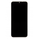 LCD-display + Touch Unit + Front Skal till Motorola G8 Power Lite - Svart (Service Pack)