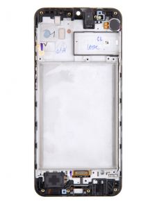 LCD-skärm + Touch Unit + Front Cover Samsung Galaxy M31 (Service Pack)