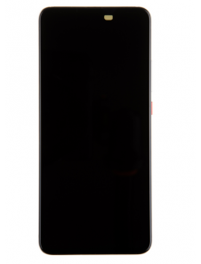 LCD-skärm + pekdon + frontlucka till Xiaomi Poco F2 Pro - Fantomvit (Service Pack)