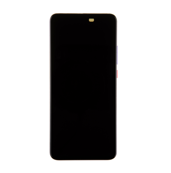 LCD-skärm + pekdon + frontlucka till Xiaomi Poco F2 Pro - Elektrisk lila (Service Pack)