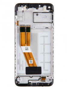 LCD-skärm + Touch-enhet Samsung Galaxy A11 - Svart (Service Pack)