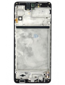 LCD-skärm + Touch Unit Samsung Galaxy M51 - Svart (Service Pack)