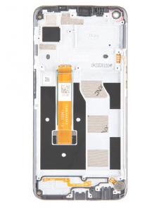 LCD-display + Touch Unit + Framsida för Realme 6 (Service Pack)