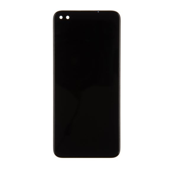 LCD-display + Touch Unit + Framsida för Realme 6 Pro (Service Pack)