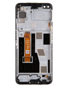 LCD-display + Touch Unit + Framsida för Realme 6 Pro (Service Pack)
