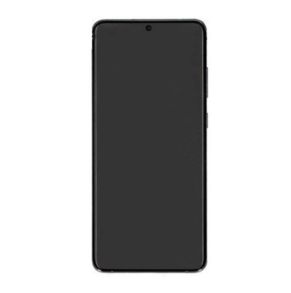 LCD-skärm + pekdon Samsung Galaxy S20 Ultra - Kosmisk vit (Service Pack)