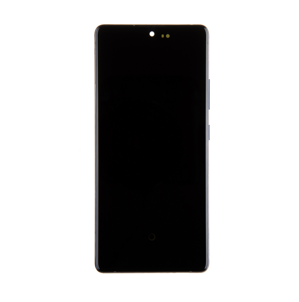LCD-skärm + pekdon Samsung Galaxy S10 Lite - Prisma svart (Service Pack)