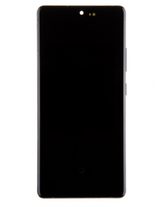 LCD-skärm + pekdon Samsung Galaxy S10 Lite - Prisma svart (Service Pack)