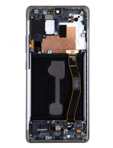 LCD-skärm + pekdon Samsung Galaxy S10 Lite - Prisma svart (Service Pack)